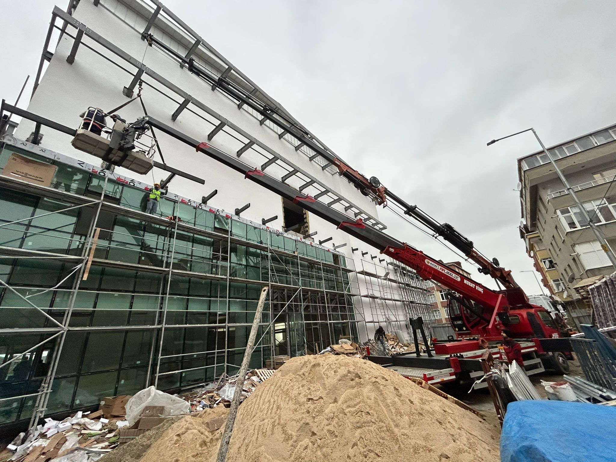 Sepetli vinç kiralama İstanbul